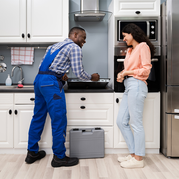 can you provide an estimate for cooktop repair before beginning any work in Bruno Kansas